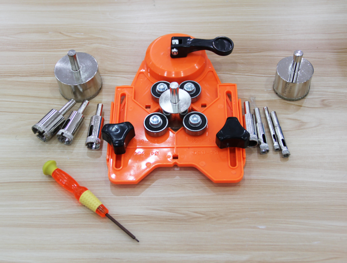 12 pcs diamond hole saw set