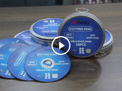 10 pcs iron box cutting disc set test