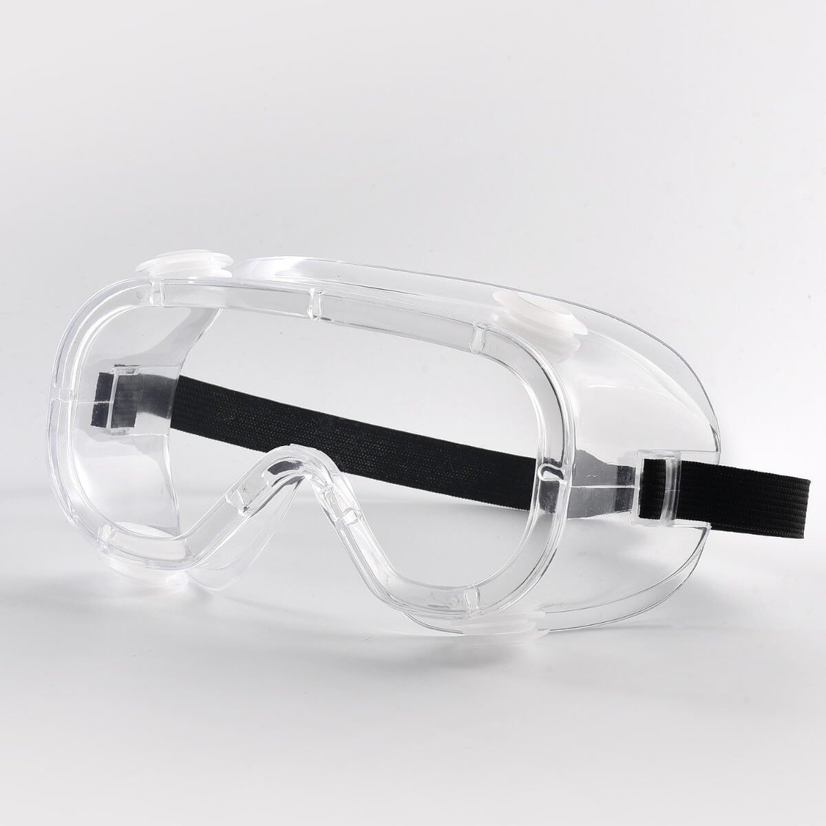 Safety Glasses White With Contraction Band