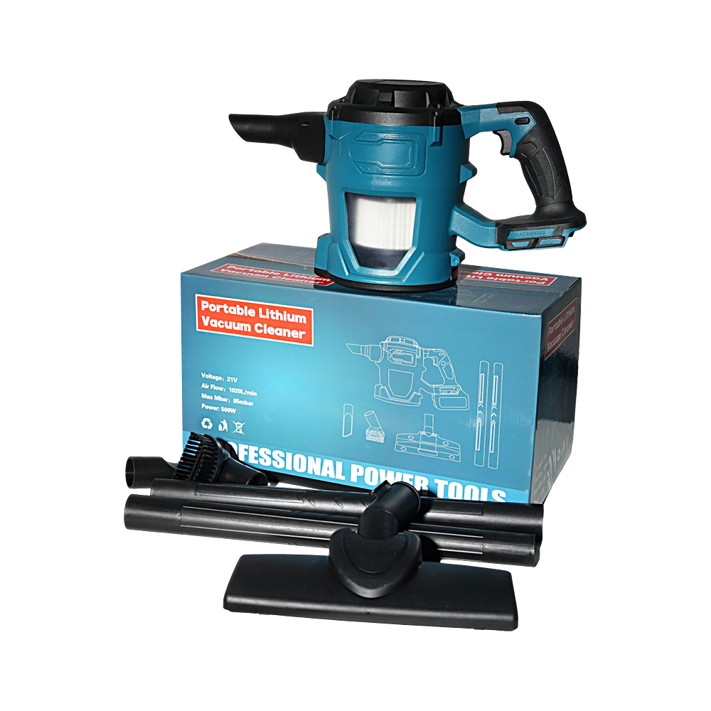 Coedless high-power vacuum cleaner