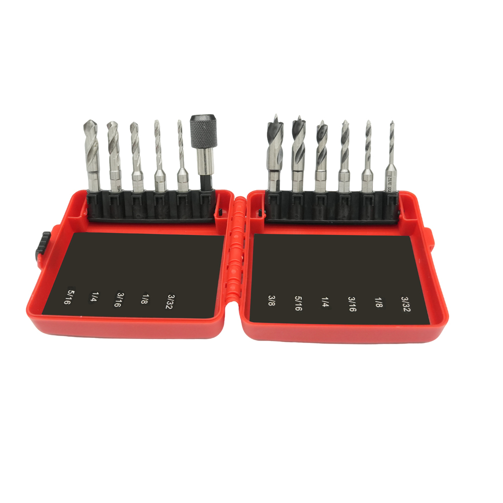 12PCS Combin Drill Bit Set