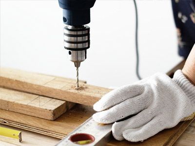 Common woodworking drill bits